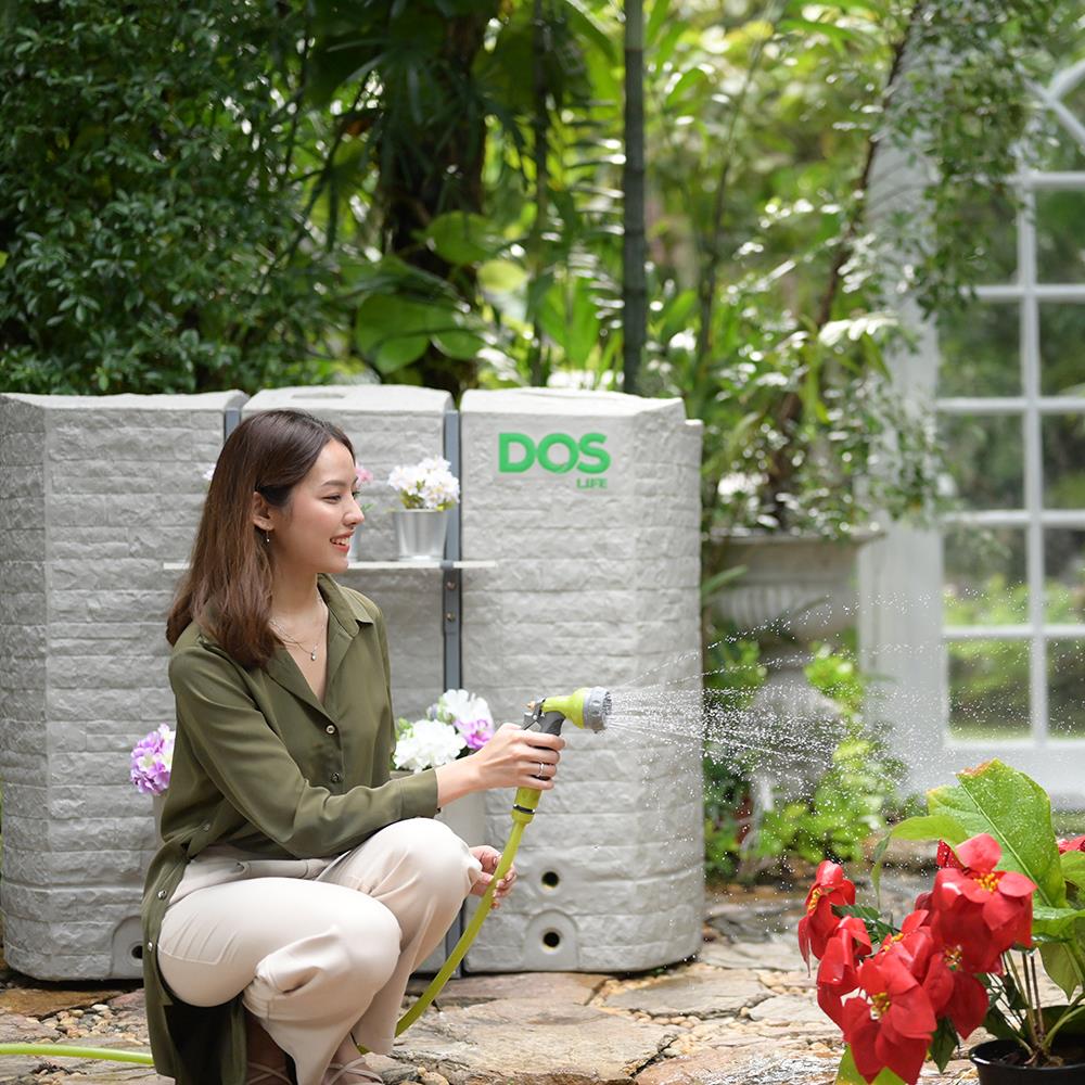 ถังเก็บน้ำ DOS MONTBLCANC NANO 900 ลิตร สี MOUNTAIN GREY