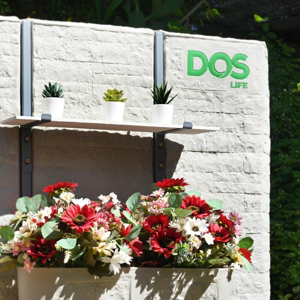 ถังเก็บน้ำ DOS MONTBLCANC NANO 900 ลิตร สี MOUNTAIN GREY