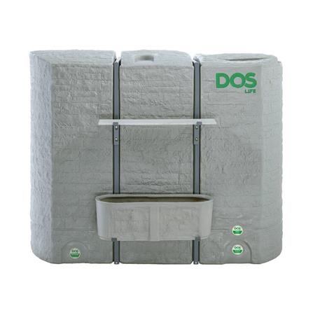 ถังเก็บน้ำ DOS MONTBLCANC NANO 900 ลิตร สี MOUNTAIN GREY