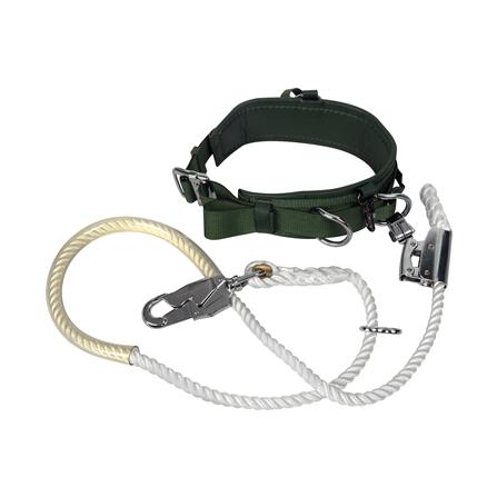 เข็มขัดเซฟตี้แบบปีนเสาไฟ YAMADA L667 สีเขียว_0