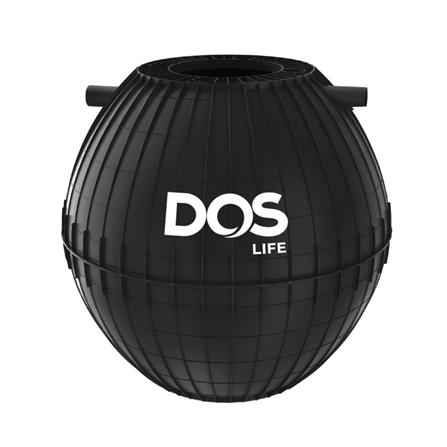 ถังบำบัดน้ำเสีย DOS HERO 2000 ลิตร สีดำ