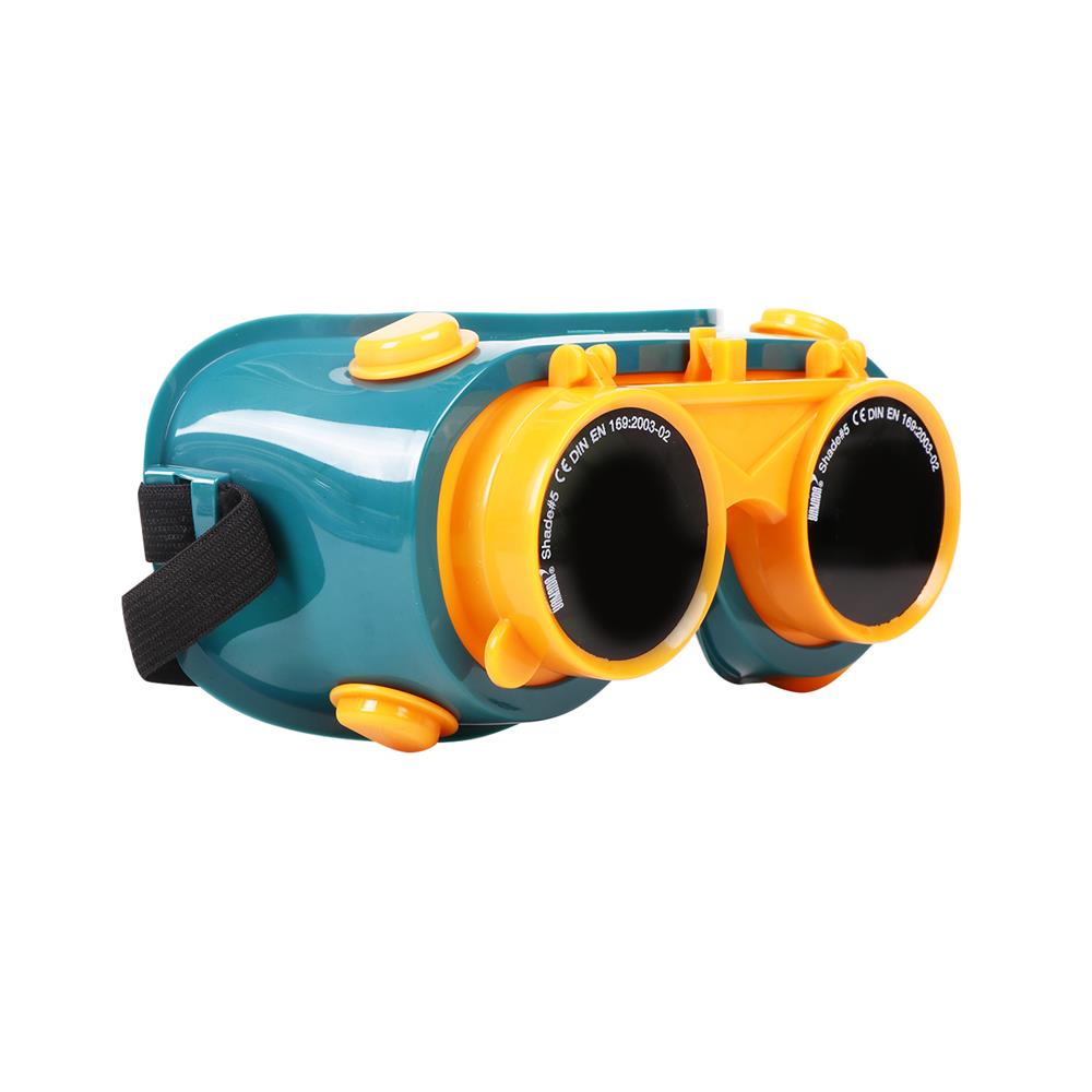 แว่นตากันแสงเชื่อม 2 ชั้น YAMADA YMD-632 สีเขียว/เหลือง