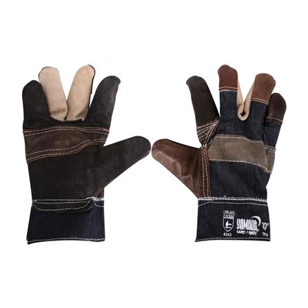 ถุงมือหนังเฟอร์นิเจอรํ YAMADA รุ่นสั้น 10 นิ้ว