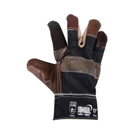 ถุงมือหนังเฟอร์นิเจอรํ YAMADA รุ่นสั้น 10 นิ้ว_1