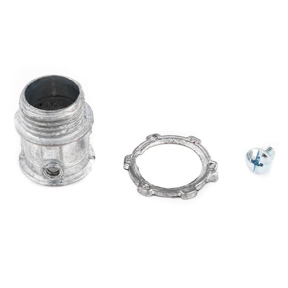 ข้อต่อคอนเน็กเตอร์ จับท่อบาง ET BT 1/2 นิ้ว แพ็ค 10 ชิ้น