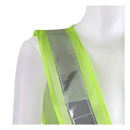 เสื้อจราจรสะท้อนแสงทรงวี YAMADA 5559V สีเขียว_2