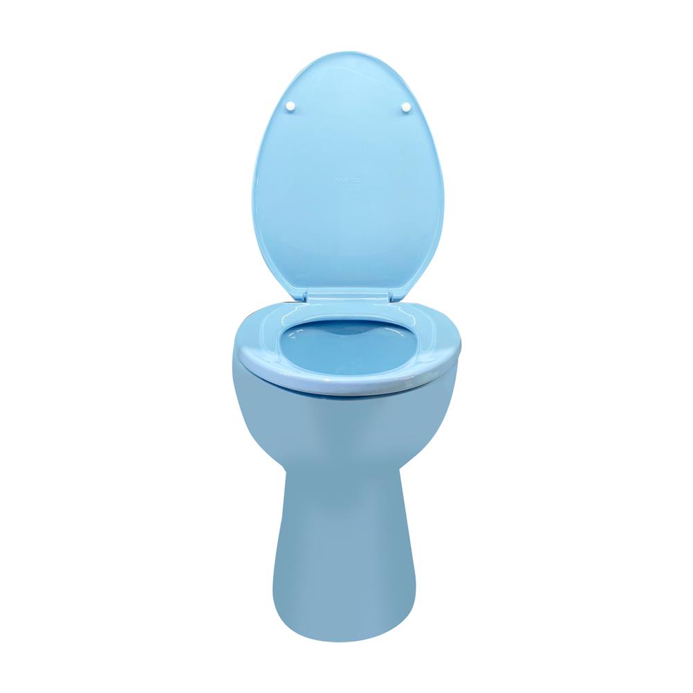 สุขภัณฑ์นั่งราบ NASCO NC-9501-SA สีฟ้า