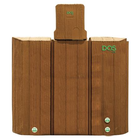 ถังเก็บน้ำ DOS TIMBERA WATER PAC 900 ลิตร+ปั๊มน้ำ GRUNDFOS CMB5-37PM1 สี LITE OAK