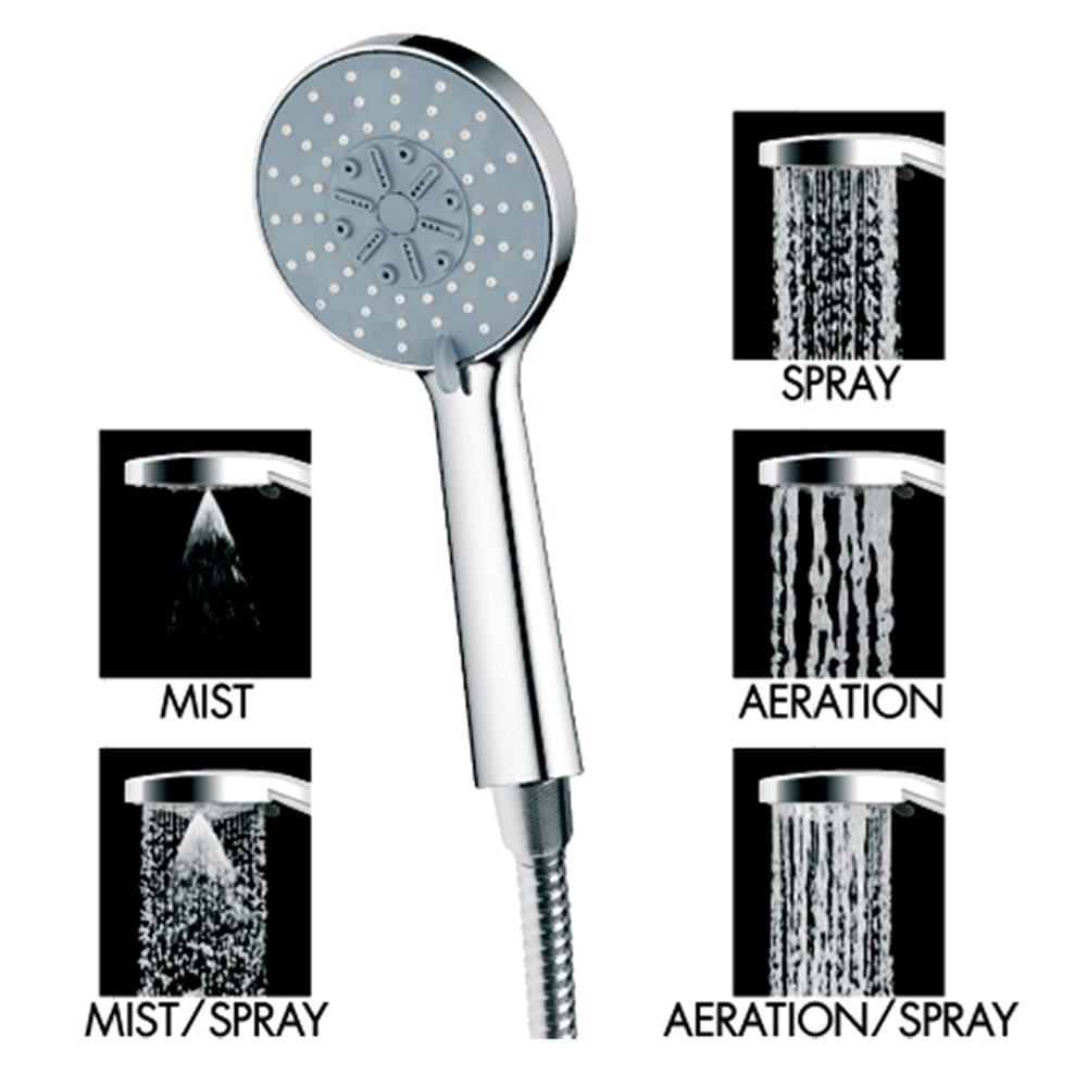 ฝักบัวสายอ่อน WSP WSP-513C สีโครม