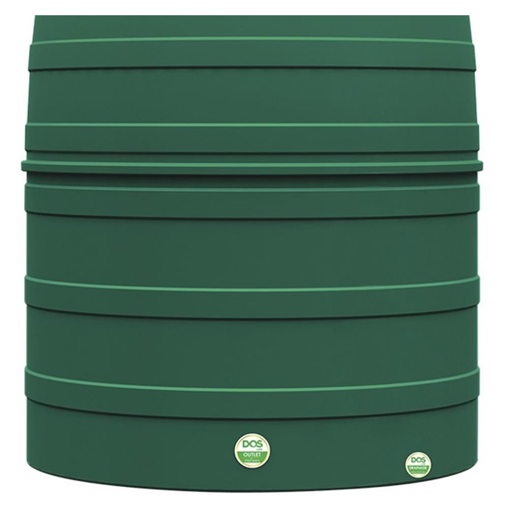 ถังเก็บน้ำ DOS GREENERY 1500 ลิตร สีเขียว