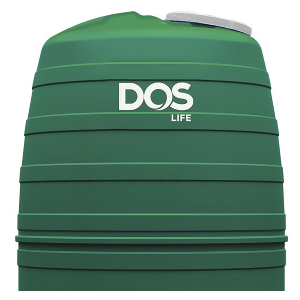 ถังเก็บน้ำ DOS GREENERY 1500 ลิตร สีเขียว