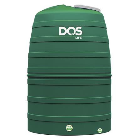 ถังเก็บน้ำ DOS GREENERY 1500 ลิตร สีเขียว