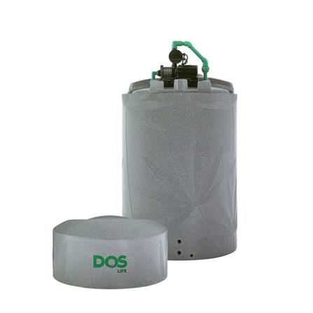 ถังเก็บน้ำ DOS NATURA WATER PAC 2000 ลิตร+ปั๊มน้ำ GRUNDFOS CMB5-37PM1 สี OXFORD GREY GRANITE_2