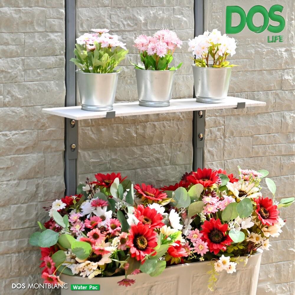 ถังเก็บน้ำ DOS MONTBLANC WATER PAC 900 ลิตร+ปั๊มน้ำ GRUNDFOS CMB5-46PM1 สี MOUNTAIN GREY