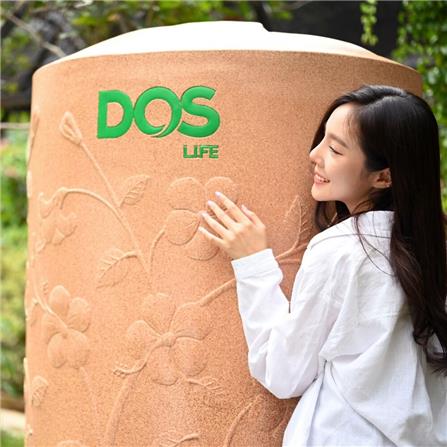 ถังเก็บน้ำ DOS CHABA NANO 400 ลิตร สี PINK GOLD_4