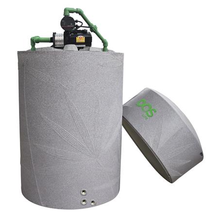 ถังเก็บน้ำ DOS NATURA WATER PAC 2000 ลิตร+ปั๊มน้ำ GRUNDFOS CMB3-37PM1 สี OXFORD GREY GRANITE_2