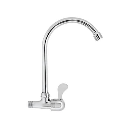 ก๊อกซิงค์เดี่ยวติดผนัง FENIX GL-1303 สีโครม