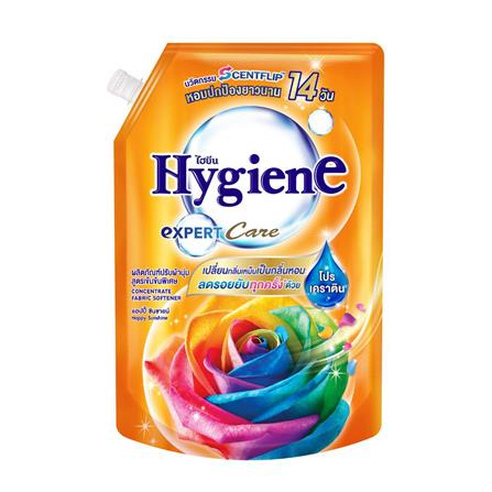 รีฟิลน้ำยาปรับผ้านุ่ม HYGIENE 1000 มล. แฮปปี้ซันชายน์_0