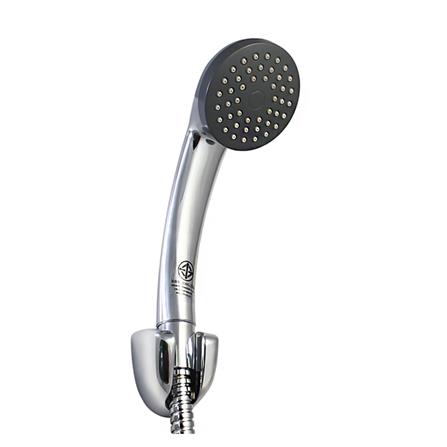 ชุดฝักบัวสายอ่อน 1 ระดับ DONMARK  สีดำ/โครม