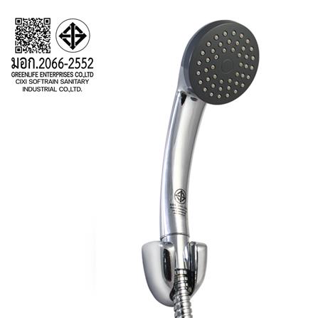 ชุดฝักบัวสายอ่อน 1 ระดับ DONMARK  สีดำ/โครม_3