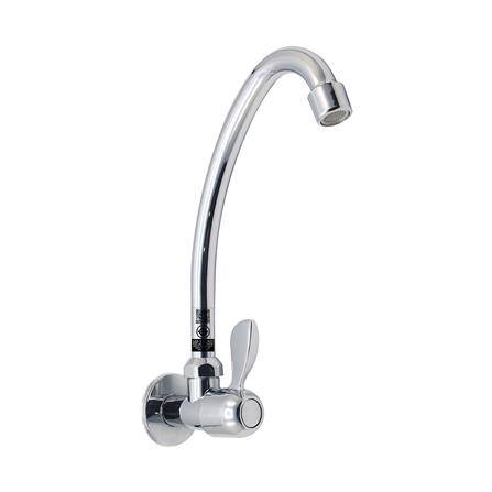 ก๊อกซิงค์เดี่ยวติดผนัง FENIX GL-1302 สีโครม