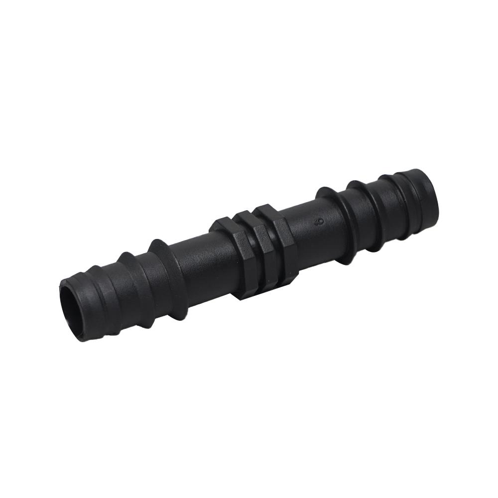 ข้อต่อตรง PE TOWAI 16X16 มม. สีดำ แพ็ก 10 ชิ้น