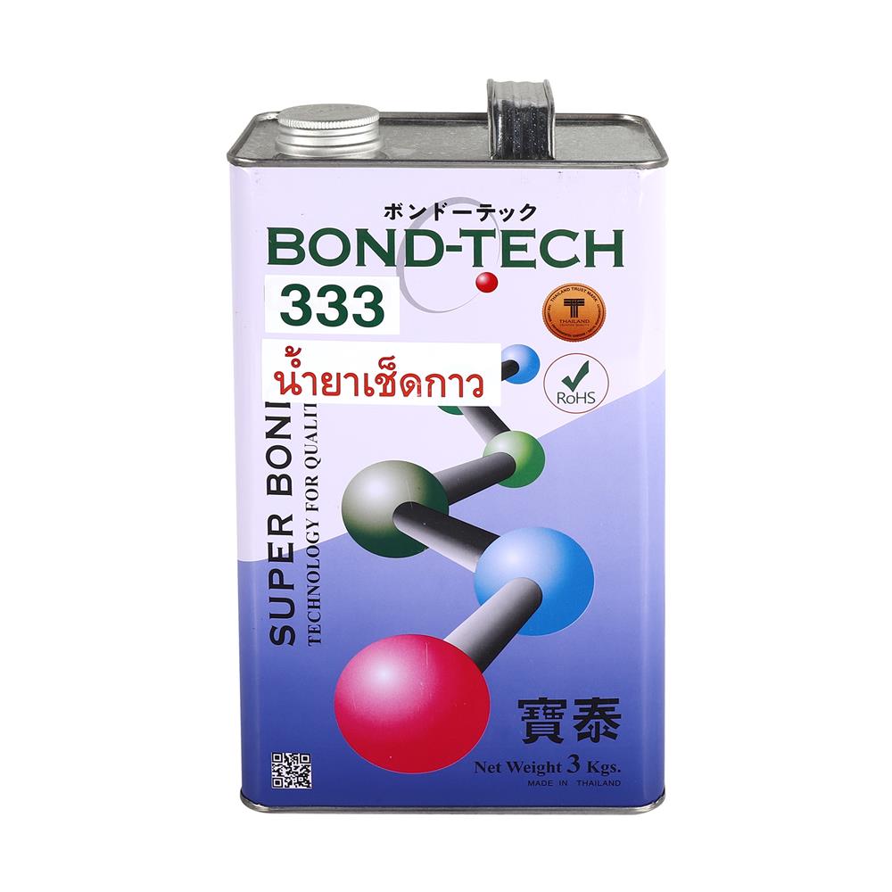 น้ำยาลบคราบกาว BOND-TECH BT-333 3 กิโลกรัม