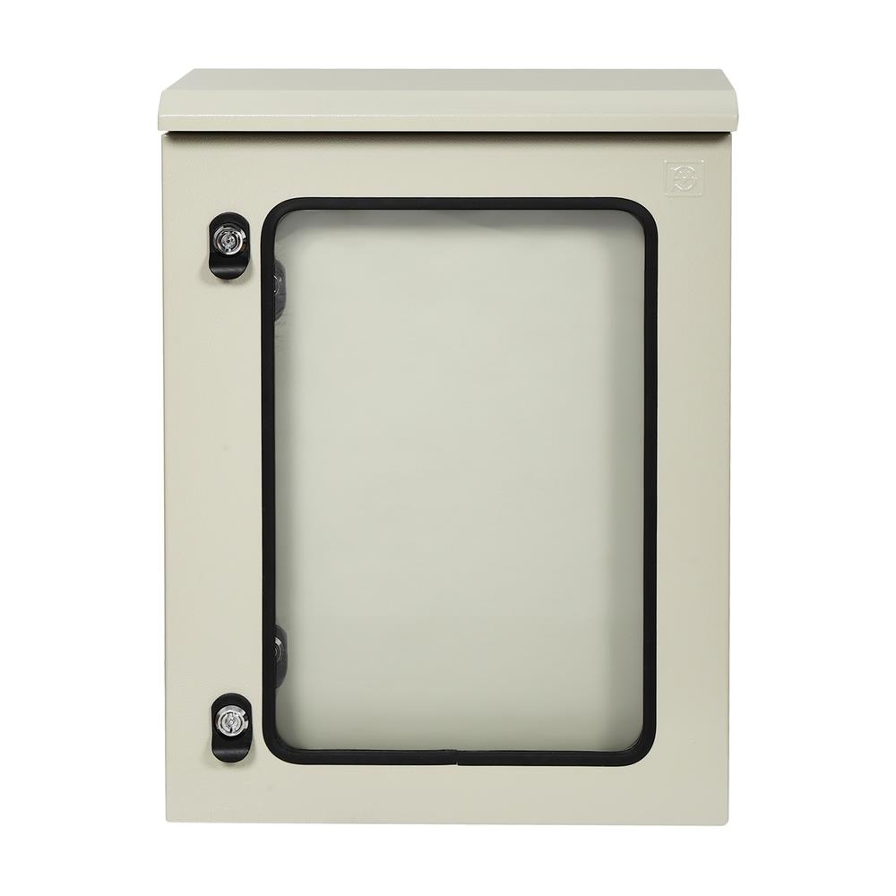 ตู้เหล็กกันน้ำแบบกระจก SIM 60X45X20 ซม.