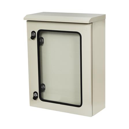 ตู้เหล็กกันน้ำแบบกระจก SIM 60X45X20 ซม._1