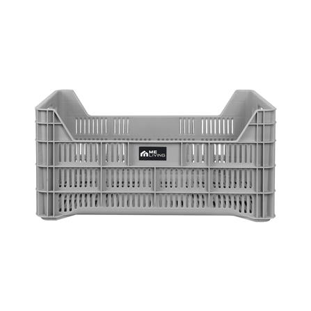 ลังพลาสติก ME LIVING 60.5X40X24.5 ซม. สีเทา_0