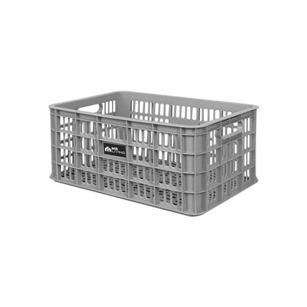 ลังพลาสติก ME LIVING 50X35.5X24 ซม. สีเทา_1