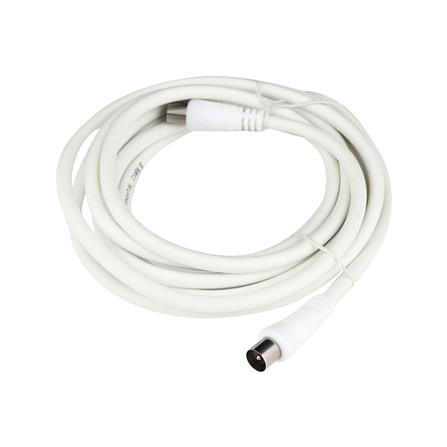 สายสัญญาณทีวี พร้อมแจ็ค MOVADA 3 เมตร สีขาว