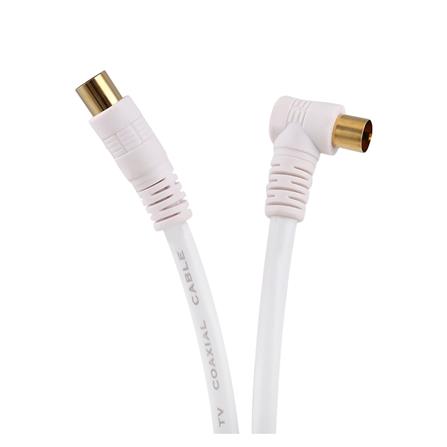 สายสัญญาณTV พร้อมแจ็ค MOVADA 20 เมตร สีขาว_1