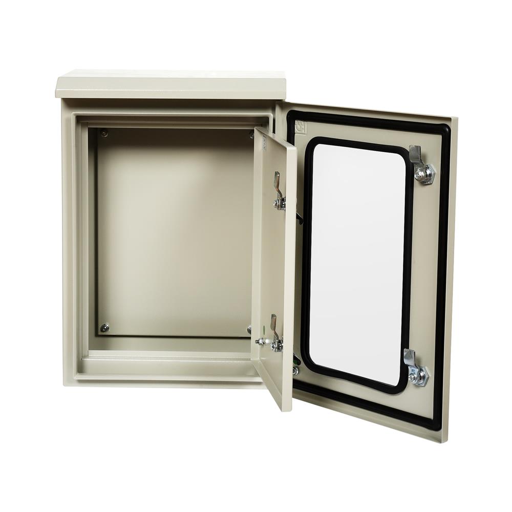 ตู้เหล็กกันน้ำแบบกระจก SIM 45x35x20 ซม.