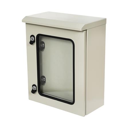 ตู้เหล็กกันน้ำแบบกระจก SIM 50x40x20 ซม._1