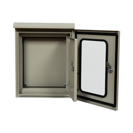 ตู้เหล็กกันน้ำแบบกระจก SIM 35X45X15 ซม._2