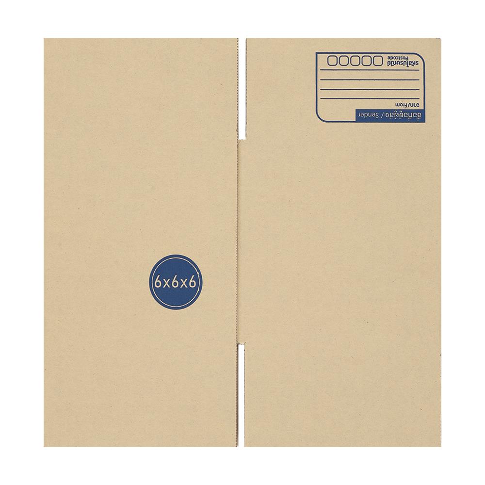 กล่องไปรษณีย์ื MPC เบอร์ 6x6x6 นิ้ว 15.2x15.2x15.2 ซม.