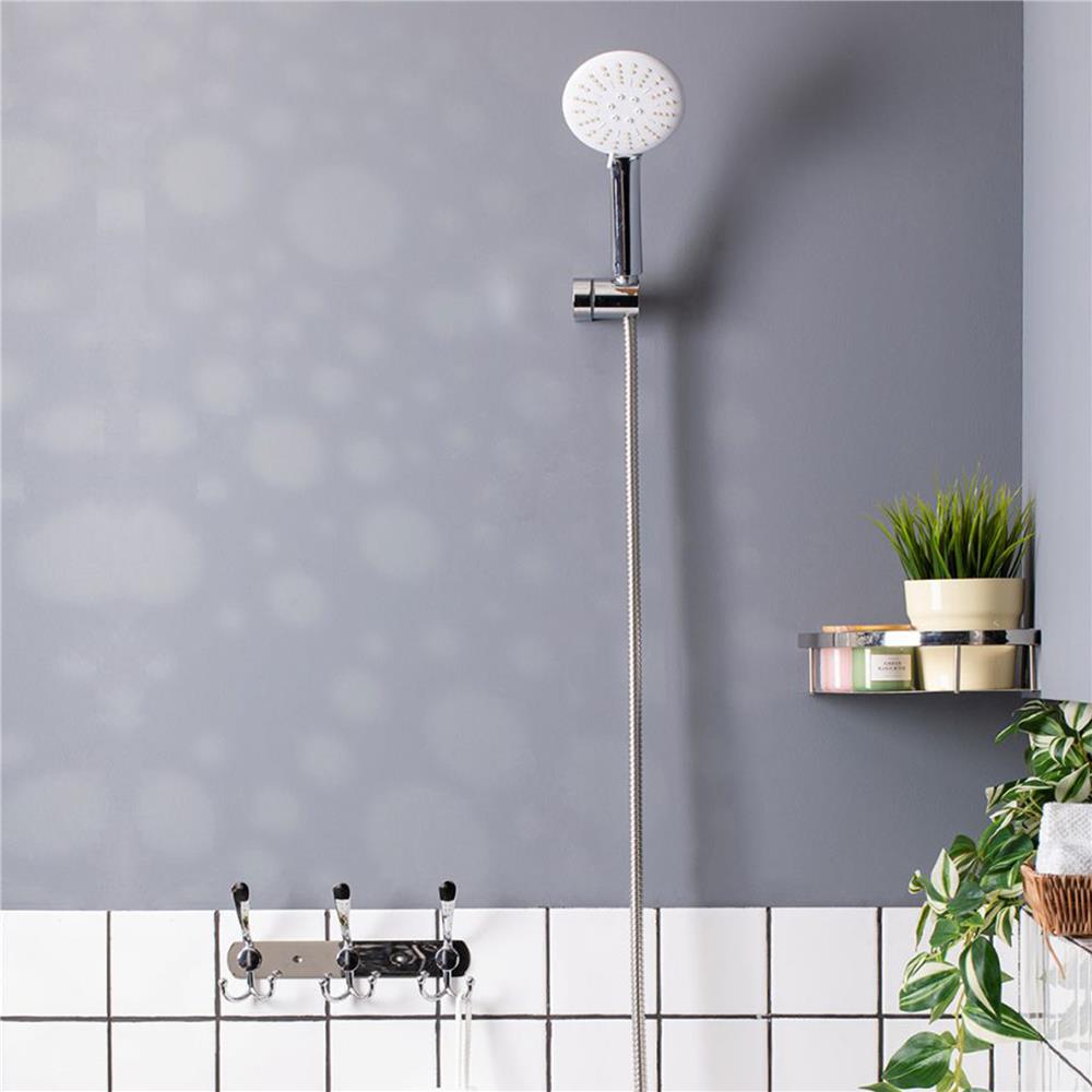 ชุดฝักบัวสายอ่อน 5 ระดับ RASLAND 88833 สีโครม