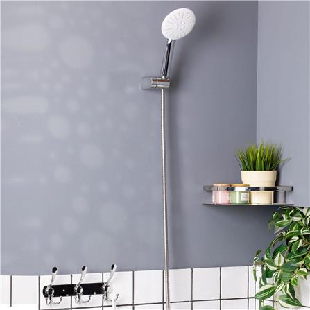 ชุดฝักบัวสายอ่อน 5 ระดับ RASLAND 88833 สีโครม_4