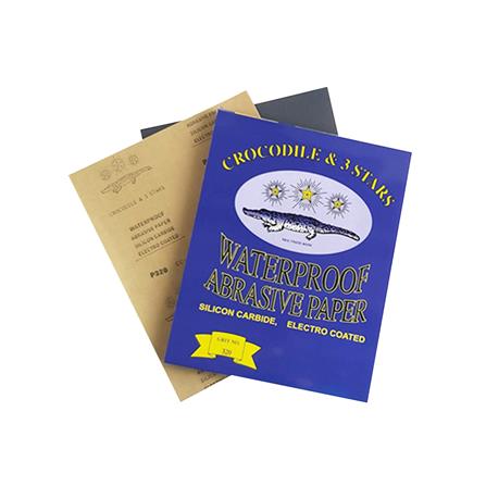 กระดาษทรายขัดเหล็ก เบอร์ 150 จระเข้ 3 ดาว_0