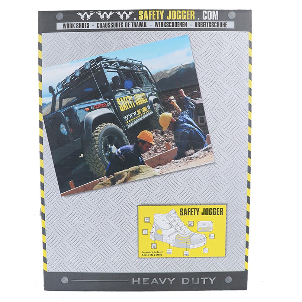 รองเท้านิรภัย SAFETY JOGGER DESERT ผ้า เบอร์ 44 สีดำ