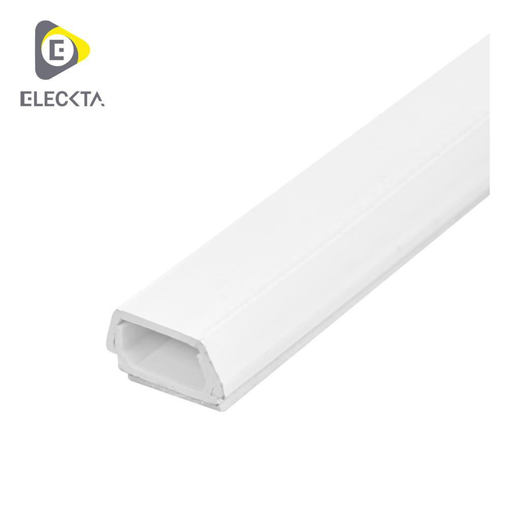 รางโทรศัพท์ ELECKTA 18 มม. 1 เมตร สีขาว