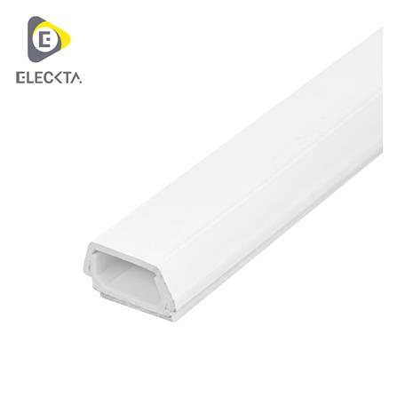 รางโทรศัพท์ ELECKTA 18 มม. 1 เมตร สีขาว_0