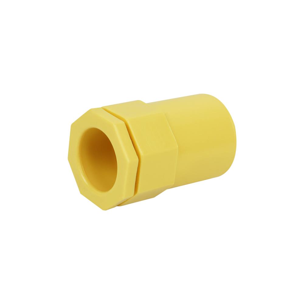 ข้อต่อเข้ากล่อง ELITE 3/4 นิ้ว สีเหลือง 20 ชิ้น/แพ็ก