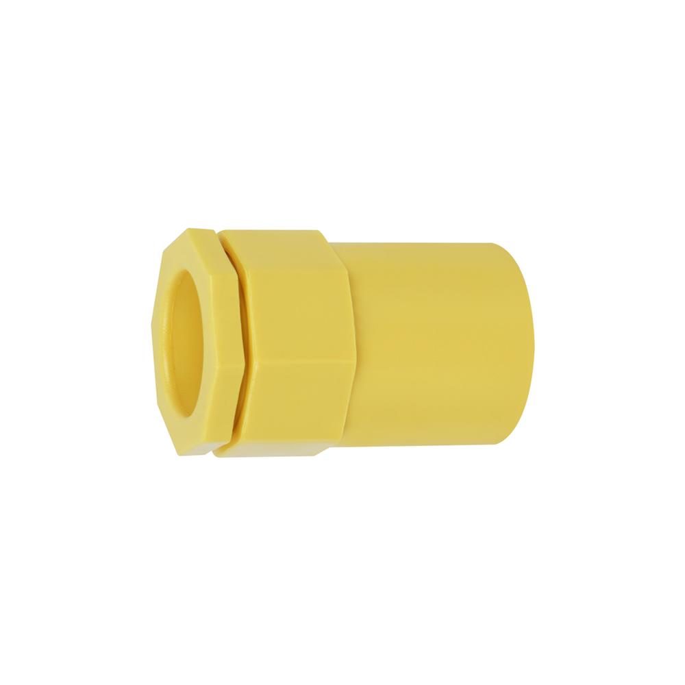 ข้อต่อเข้ากล่อง ELITE 3/4 นิ้ว สีเหลือง 20 ชิ้น/แพ็ก