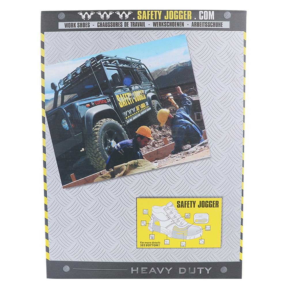 รองเท้านิรภัย SAFETY JOGGER DESERT ผ้า เบอร์ 43 สีดำ
