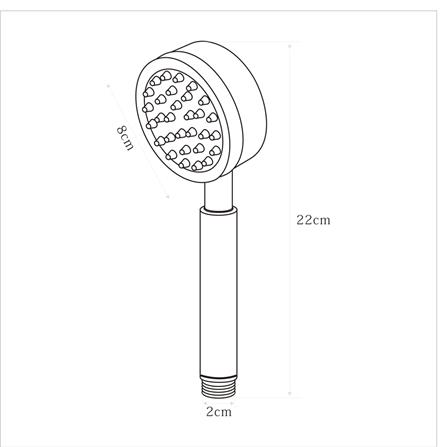 ชุดฝักบัวสายอ่อน 1 ระดับ RASLAND 25896 สเตนเลส_6