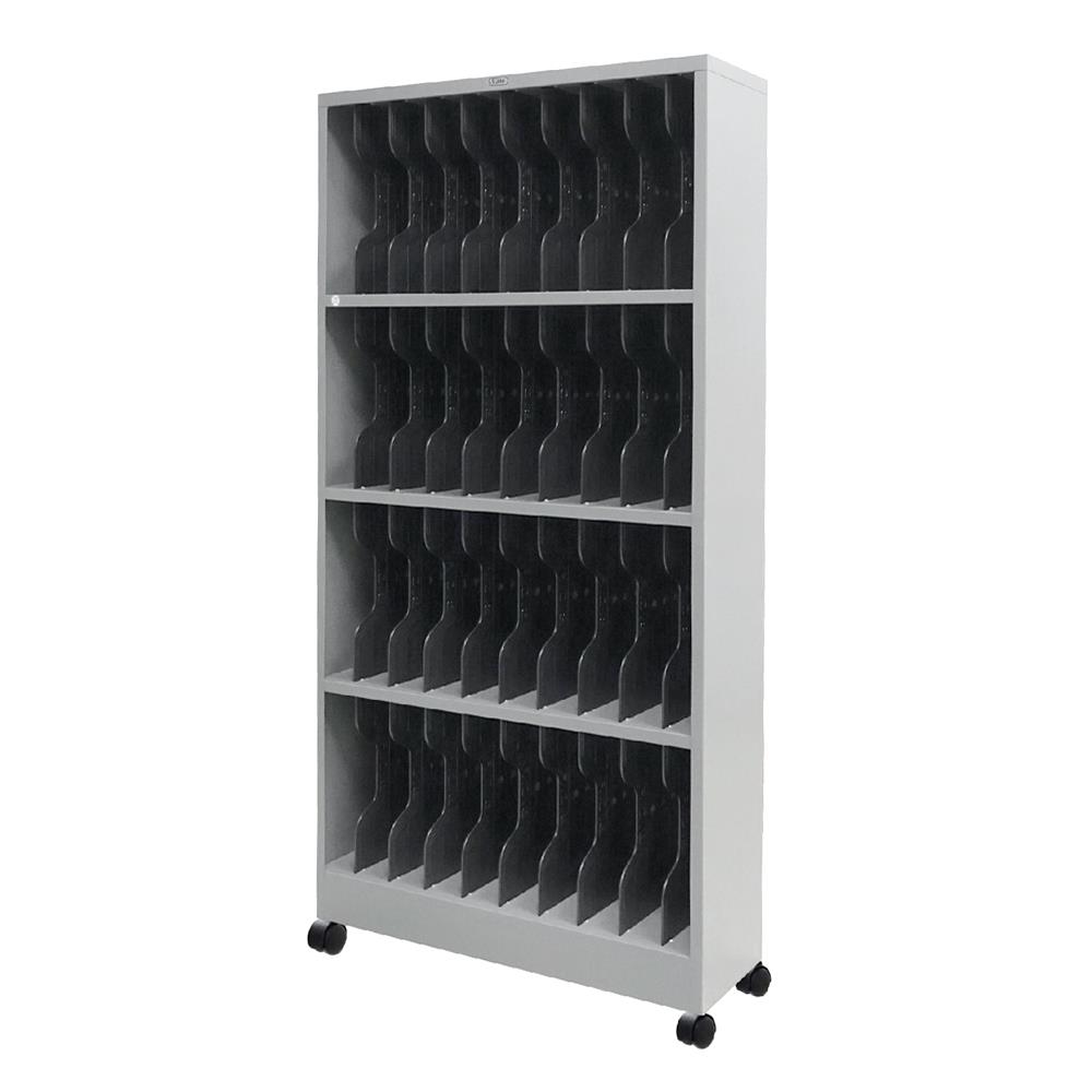 ตู้เหล็กเก็บแฟ้มเอกสาร 40 ช่อง SURE S-666 สีเทา