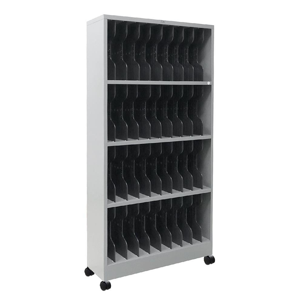 ตู้เหล็กเก็บแฟ้มเอกสาร 40 ช่อง SURE S-666 สีเทา