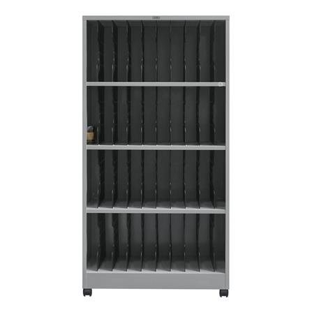 ตู้เหล็กเก็บแฟ้มเอกสาร 40 ช่อง SURE S-666 สีเทา_1